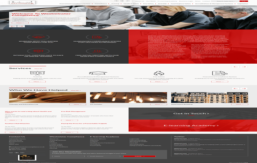 Westminster Compliance screenshot 1